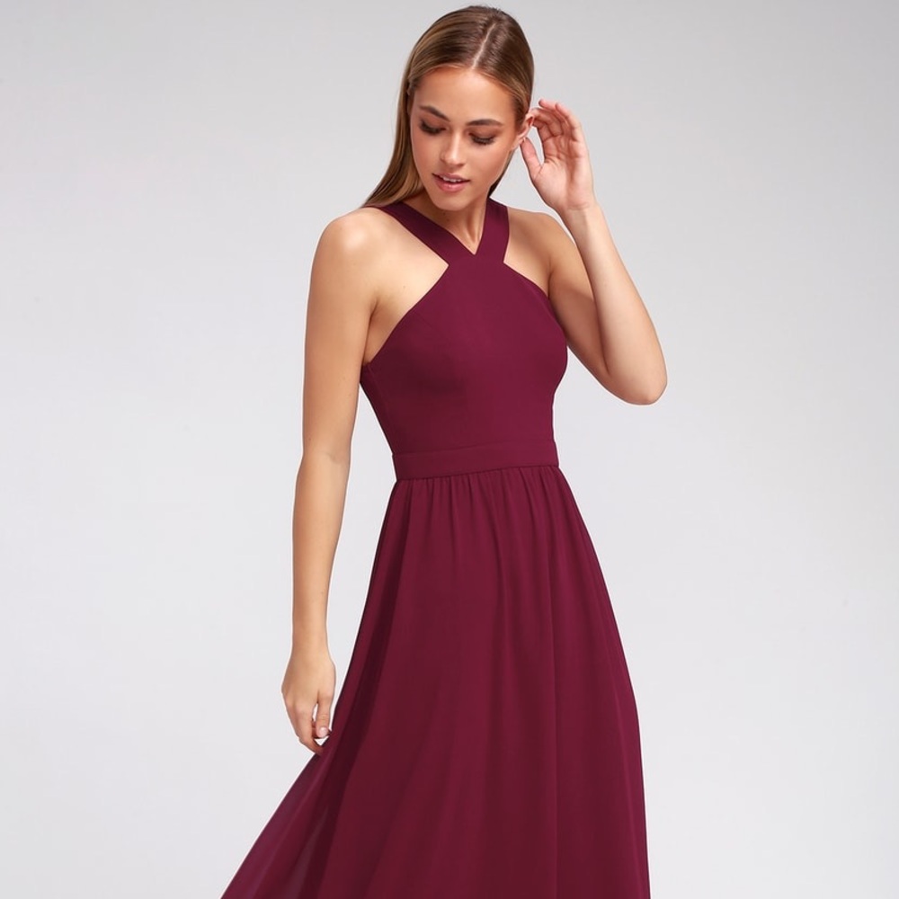 Lulus Air of Romance Maxi Dress